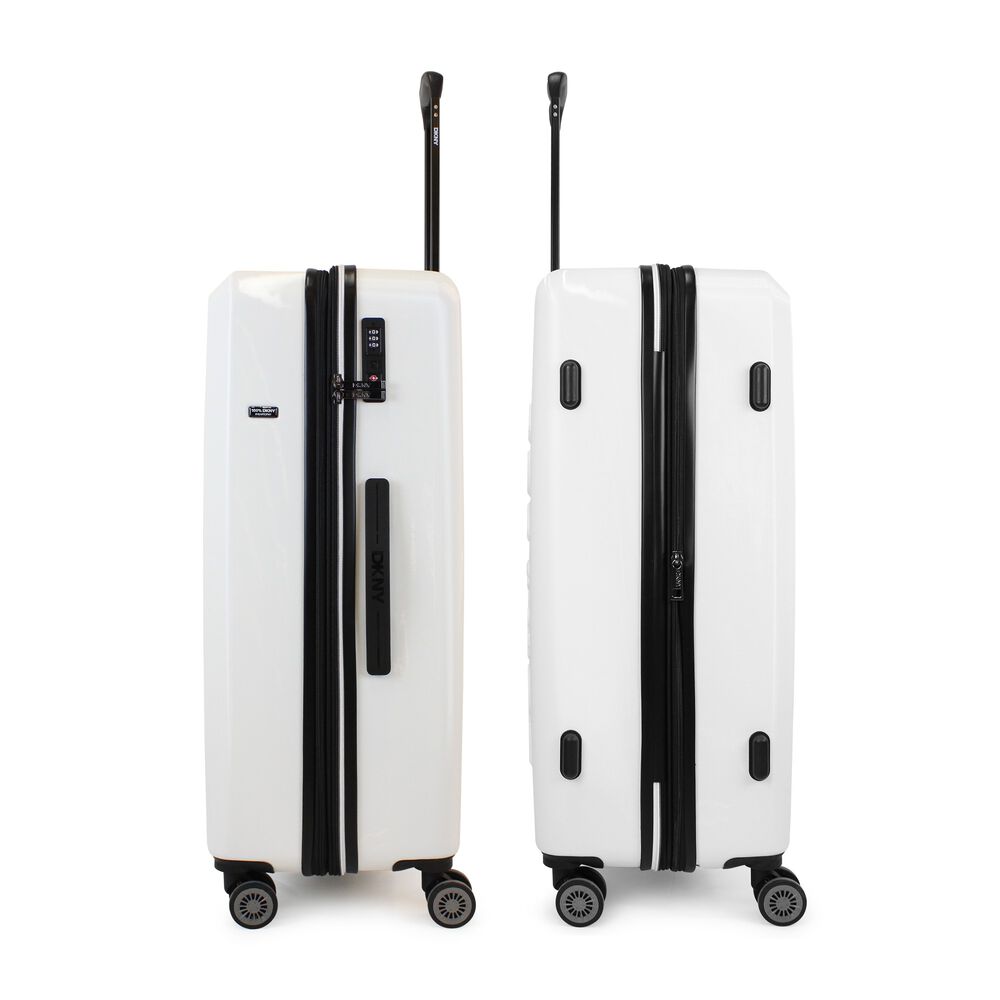 Pack 2 Maletas Donna Karan Luxe S 10kg + L 23kg Blanco Dkny image number 5.0