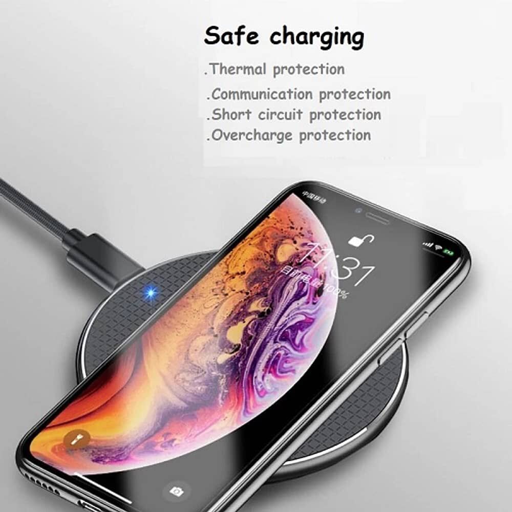 Cargador De Celular Inalambrico 2a 20w Smartphone Android Compatible Para Iphone image number 1.0