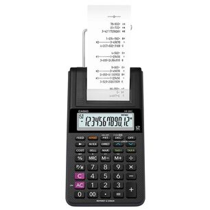 Calculadora De Impresion 10 Funciones Negro Hr-8rc-we