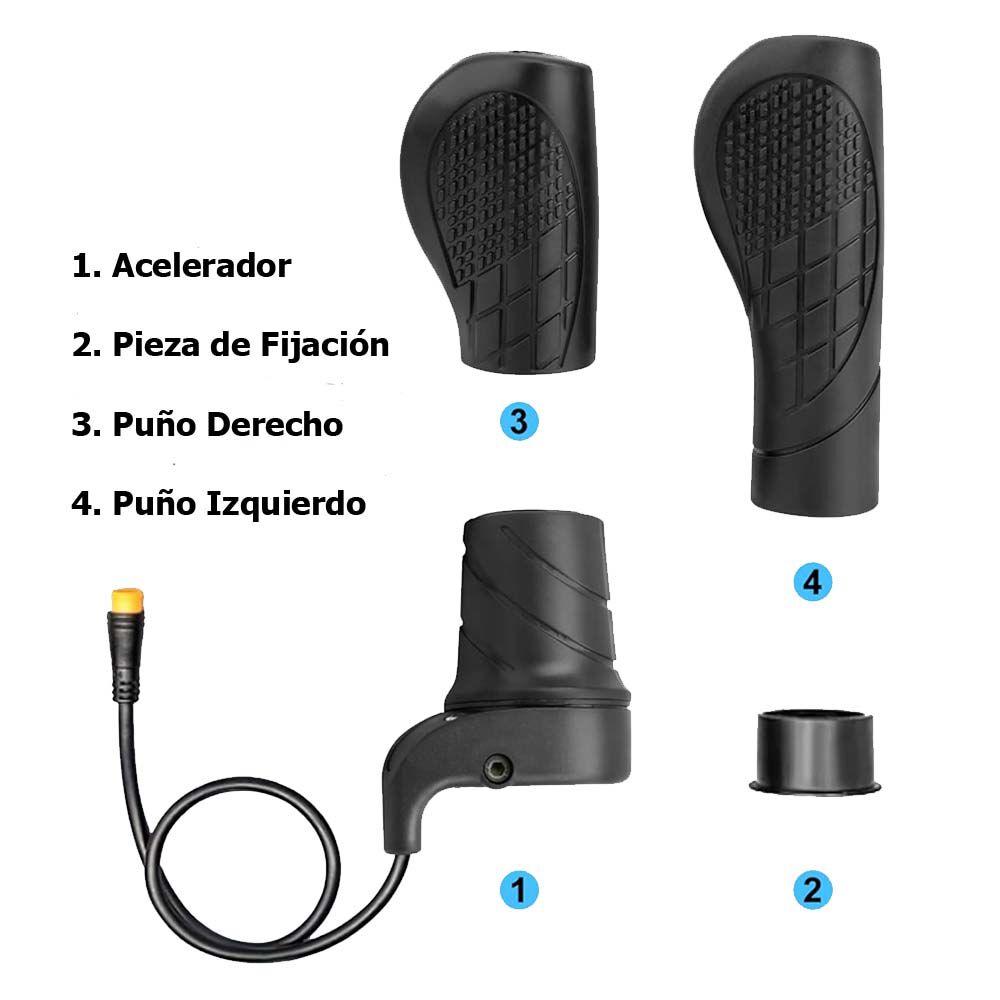 Acelerador Medio Pu&ntilde;o Bicicletas Y Scooters El&eacute;ctricos image number 4.0