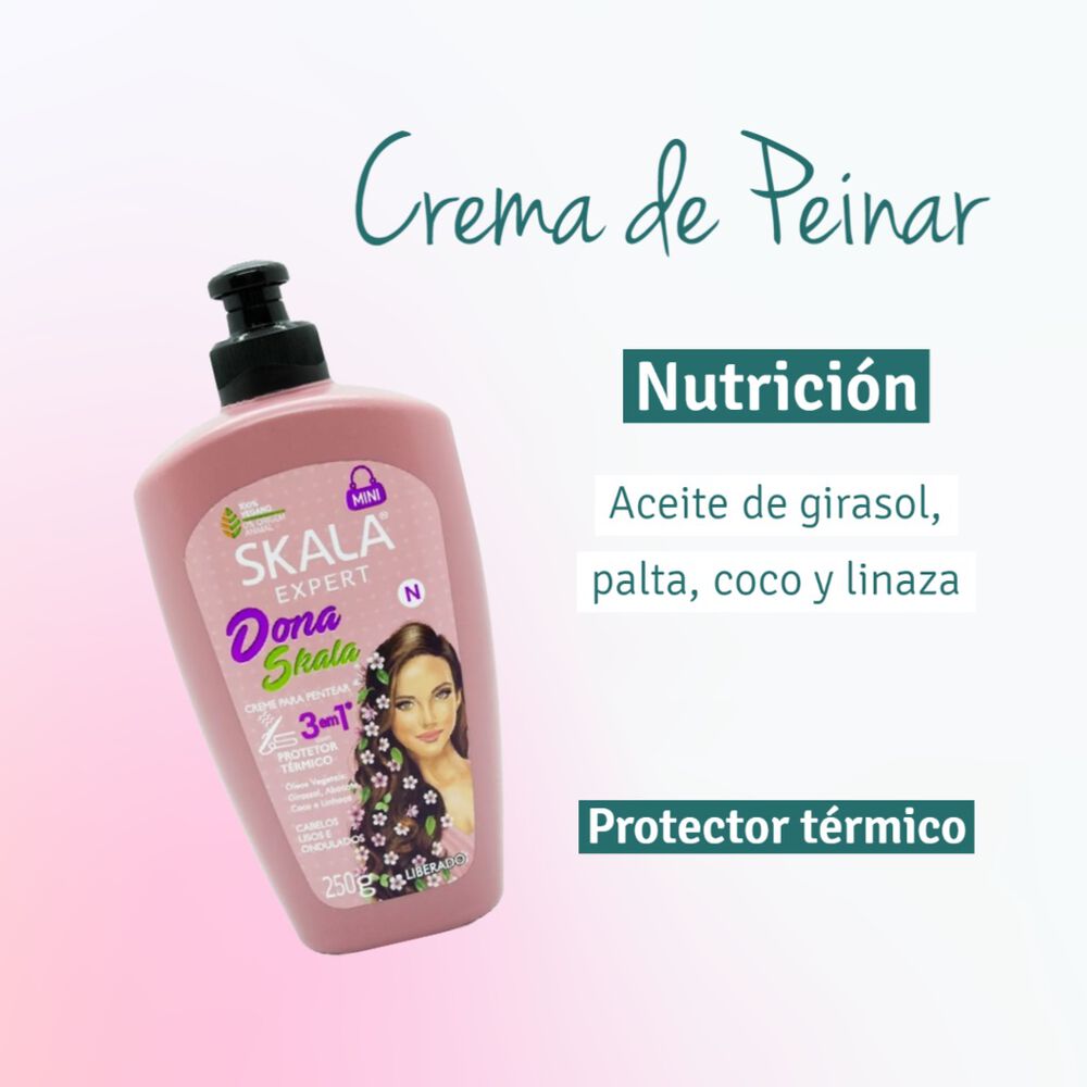 Crema Para Peinar 3en1 Dona Skala Expert 250 G image number 4.0