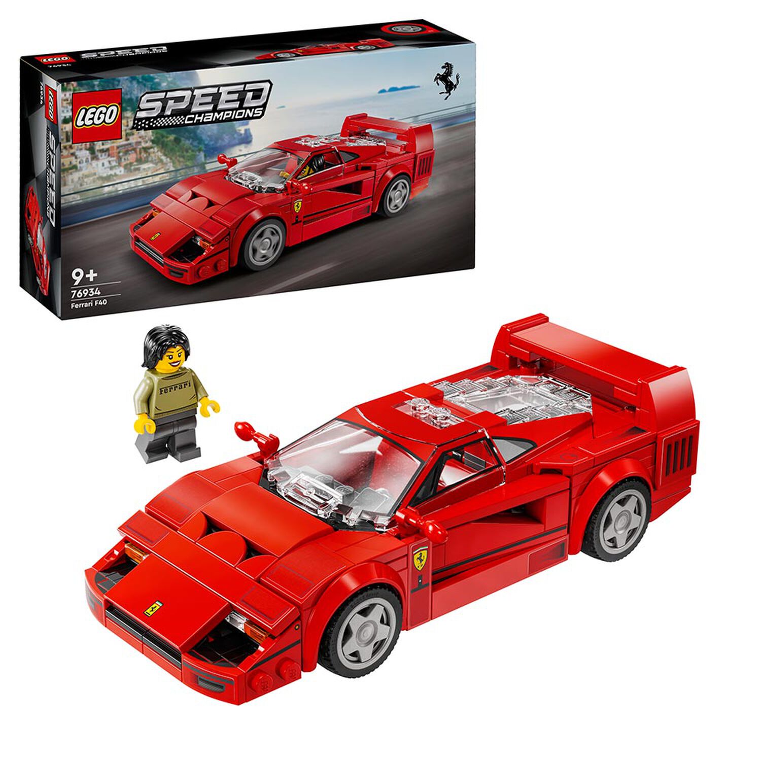 Lego Speed Champions - Ferrari F40 Supercar - 76934 image number 0.0