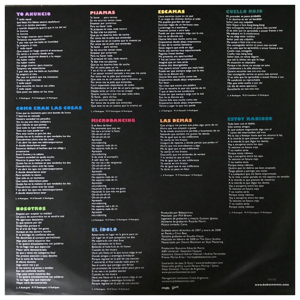 Babasonicos - Mucho | Vinilo image number 3.0