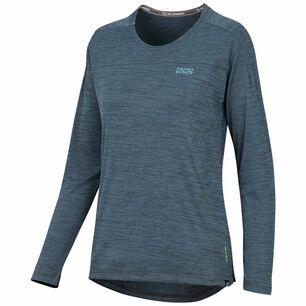 Jersey Ixs Manga Larga Mujer Flow X Oc&eacute;ano Xl
