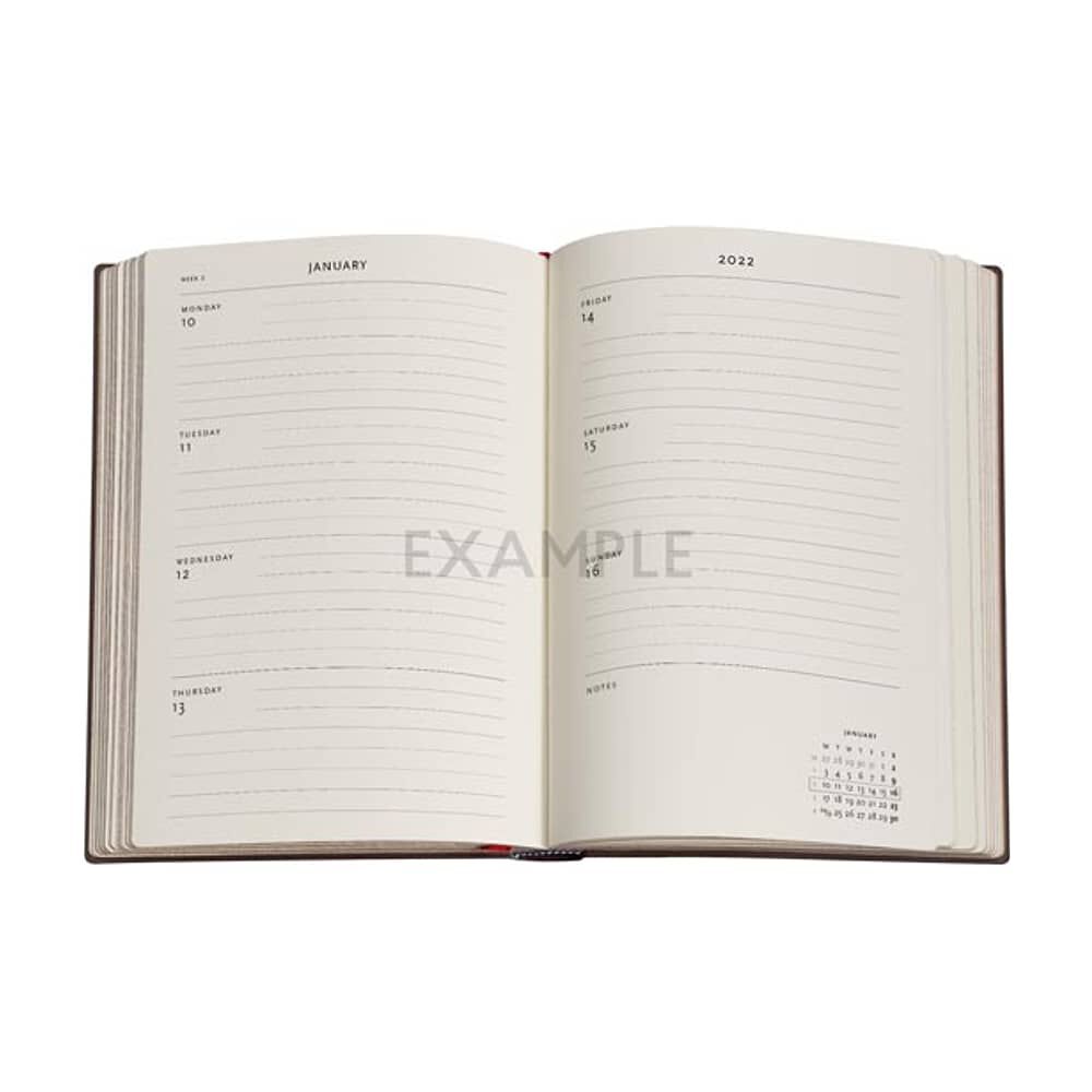 Agenda 2022 Violet Fairy Midi Tapa Dura Semana Vista Horizon image number 1.0