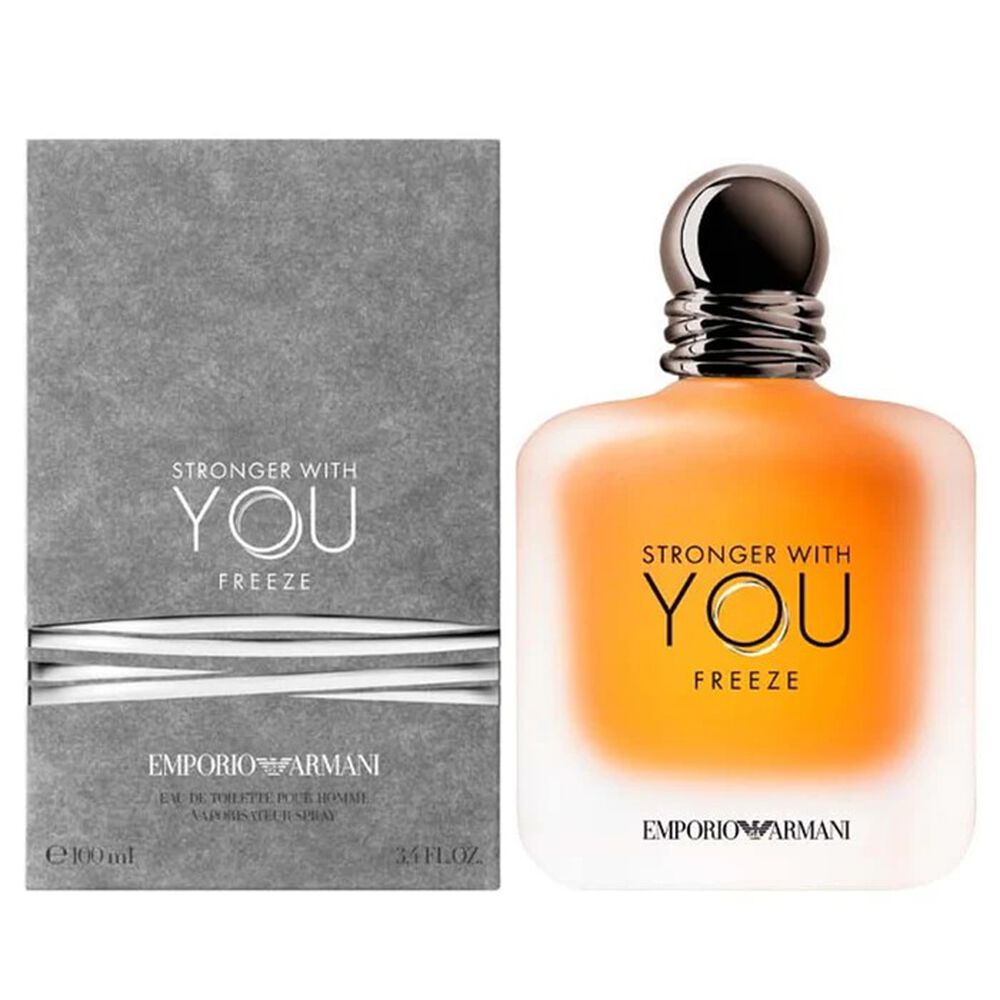 Emporio Armani Stronger White You Freeze 100ml Hombre image number 0.0