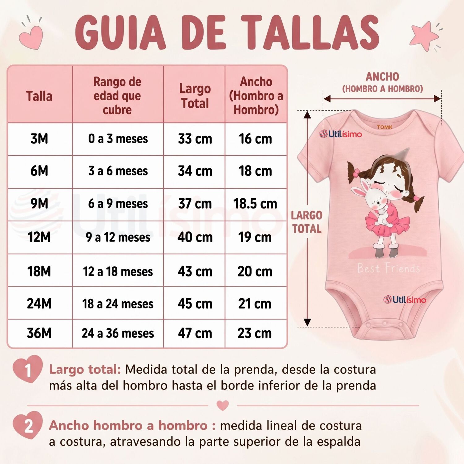 Pack 5 Bodys Manga Corta 100% Algod&oacute;n Tedmimak Ni&ntilde;a Pink Bunny image number 2.0