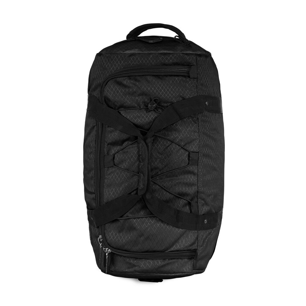 Bolso Tipo Mochila Con Ruedas + Candado Challenger Negro image number 2.0