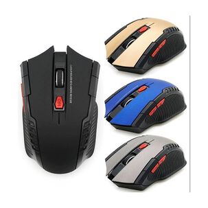 Mouse Gamer &Oacute;ptico Raton Inal&aacute;mbrico 6 Botones Wireless Para Notebook Pc Dpi