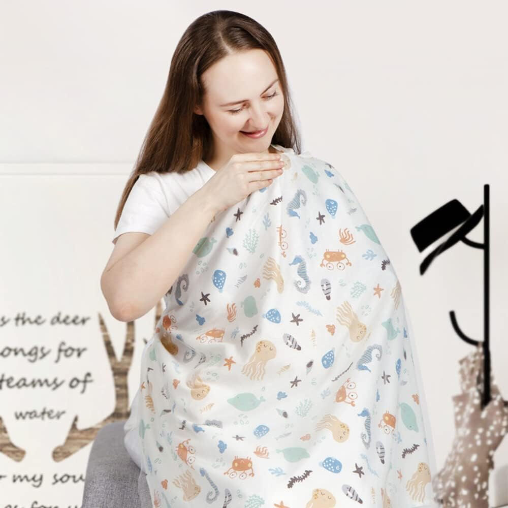 Manta Lactancia Bebe Pa&ntilde;uelo Toalla Con Mosquitera Multiusos image number 3.0