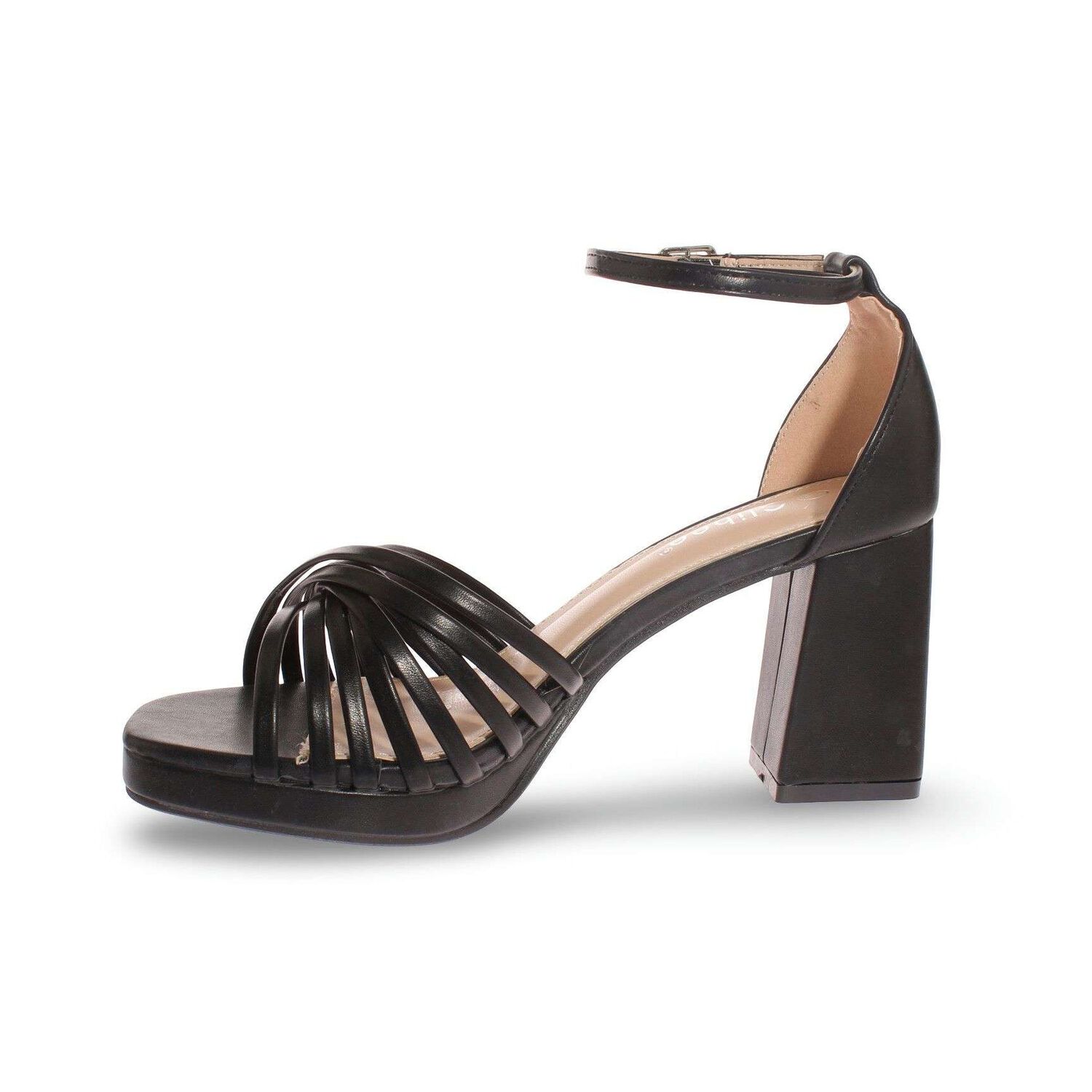 Sandalia Taco Negro V&iacute;a Franca Art. 5kd83black image number 3.0