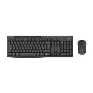 Logitech Kit Mouse Y Teclado Mk370 Español Negro