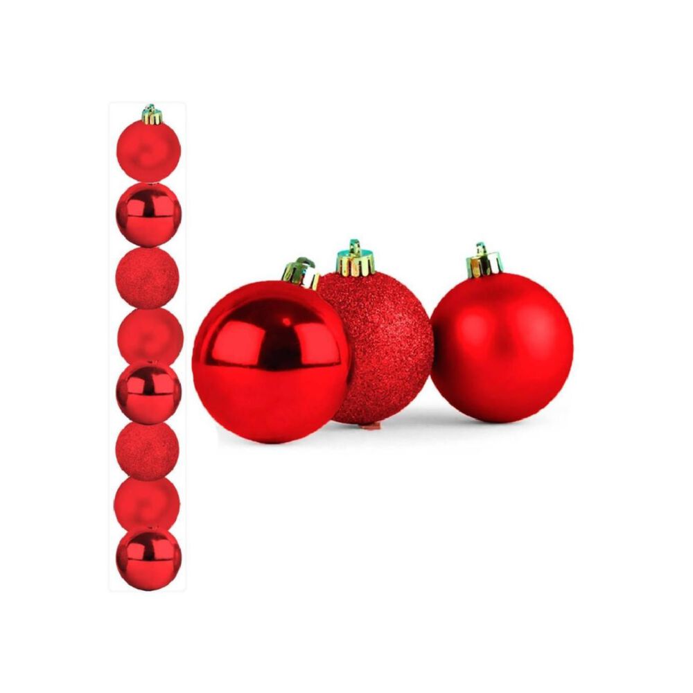 Pack De 9 Bambalinas Grandes Navideñas 8cm 3 Diseños image number 2.0