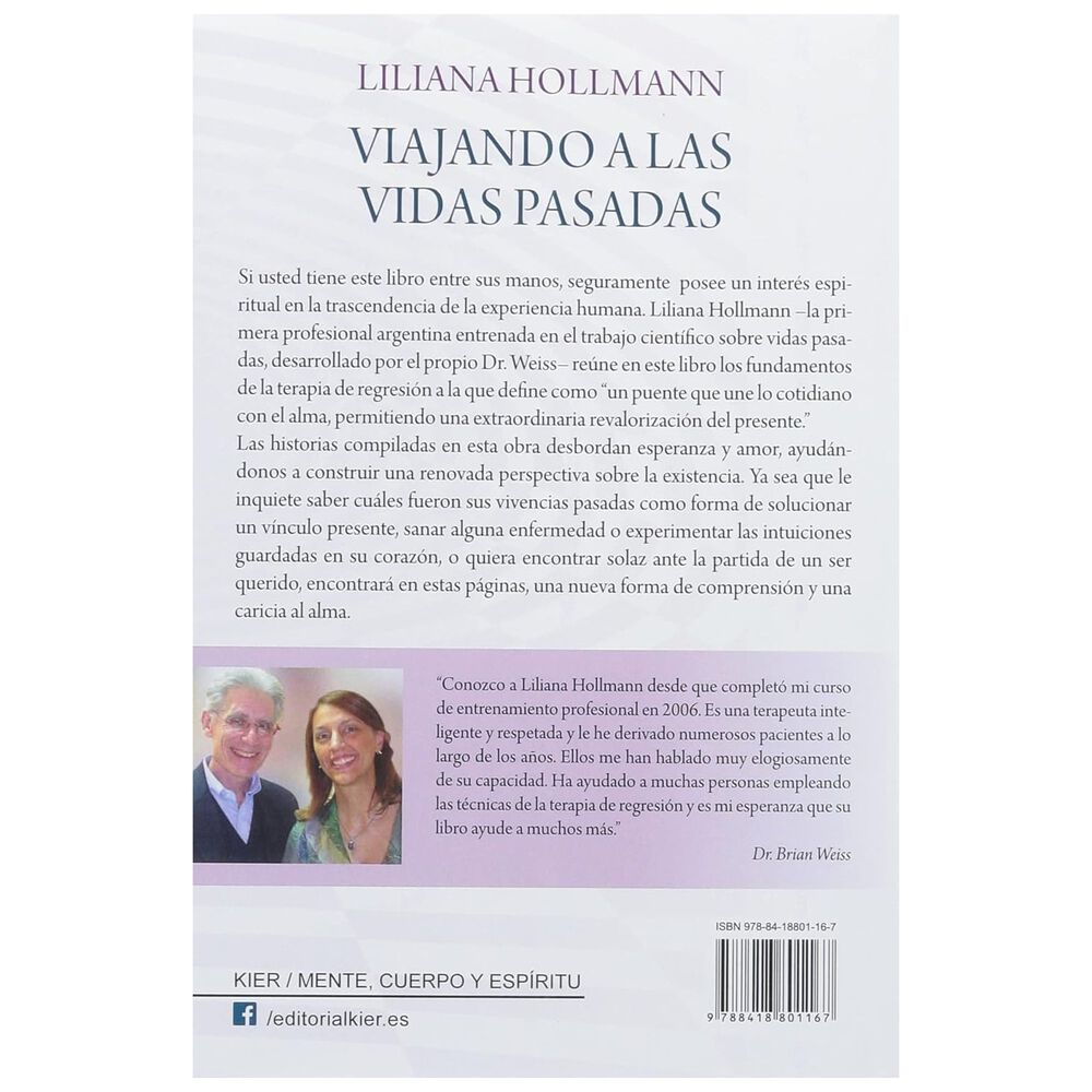 Viajando A Las Vidas Pasadas (tapa Blanda) - Liliana Hollmann | Libro image number 1.0