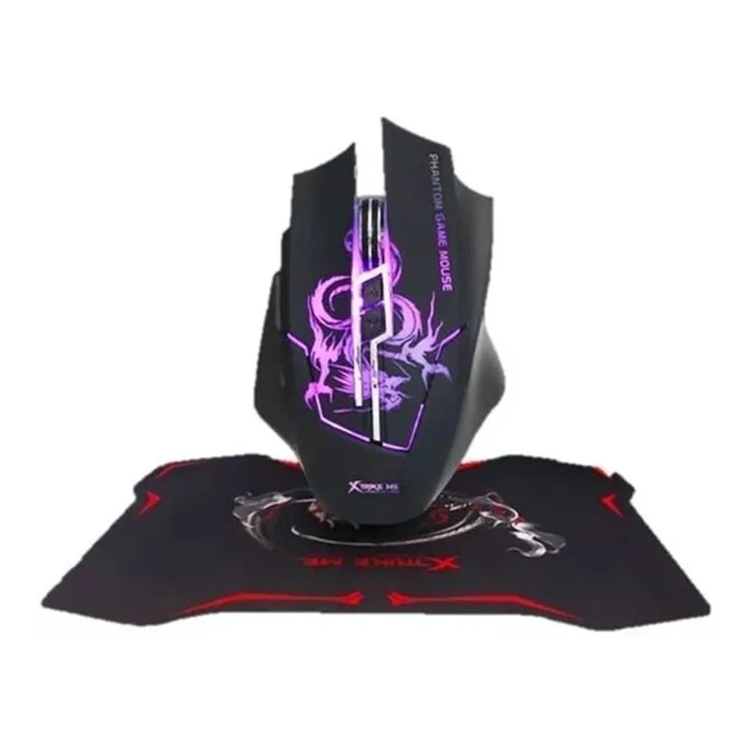 Kit Mousepad + Mouse Gamer Xtrike-me Con Iluminaci&oacute;n Led Rgb image number 4.0