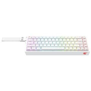 Teclado Mec&aacute;nico Gamer Compacto Rgb Kb922lb Blanco Havit