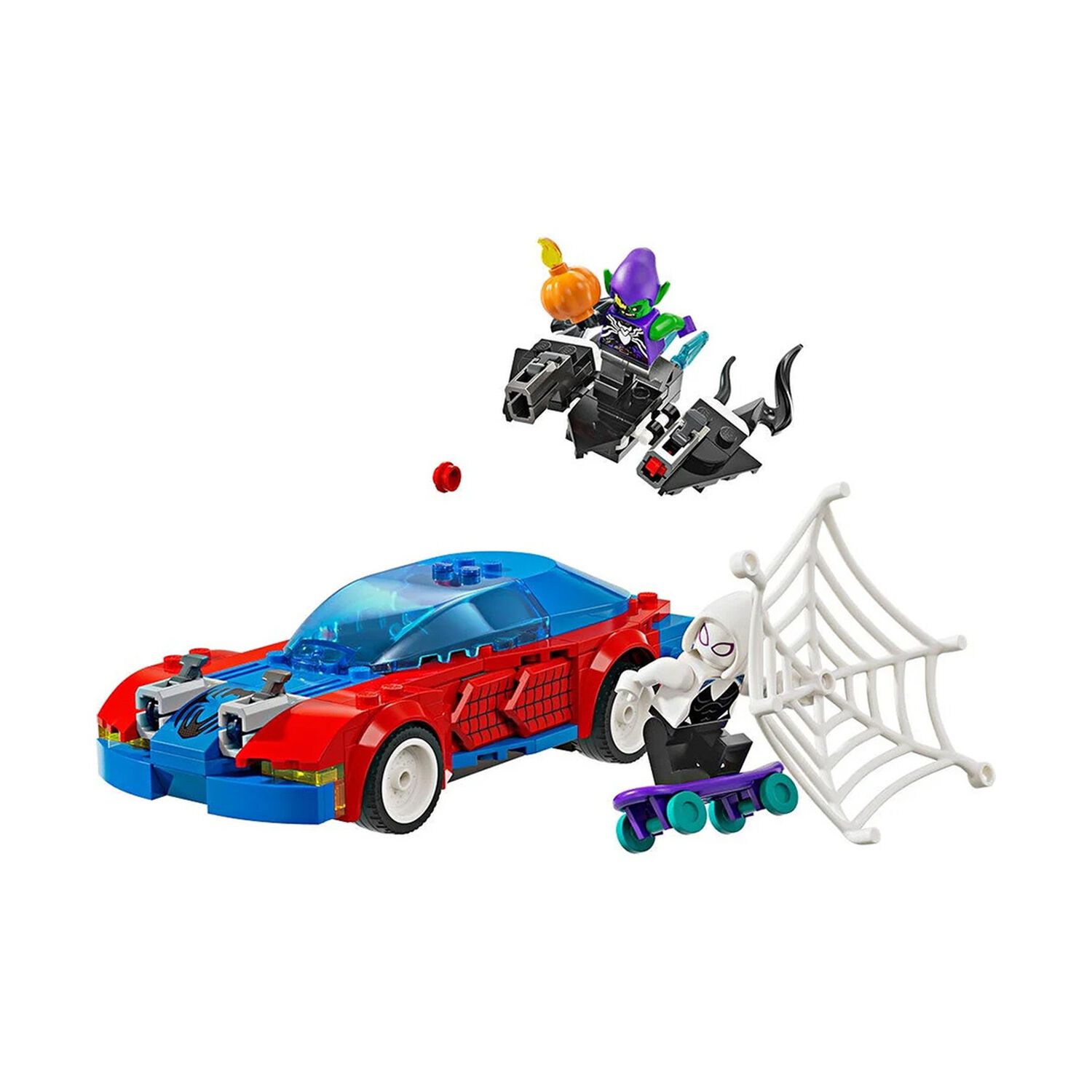 Lego Marvel - Auto De Carreras De Spider-man Y Duende Verde Venomizado - 76279 image number 3.0