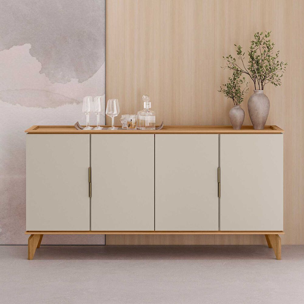 Buffet Sintra Jequitiba/off White 160x80x42 Cm image number 1.0