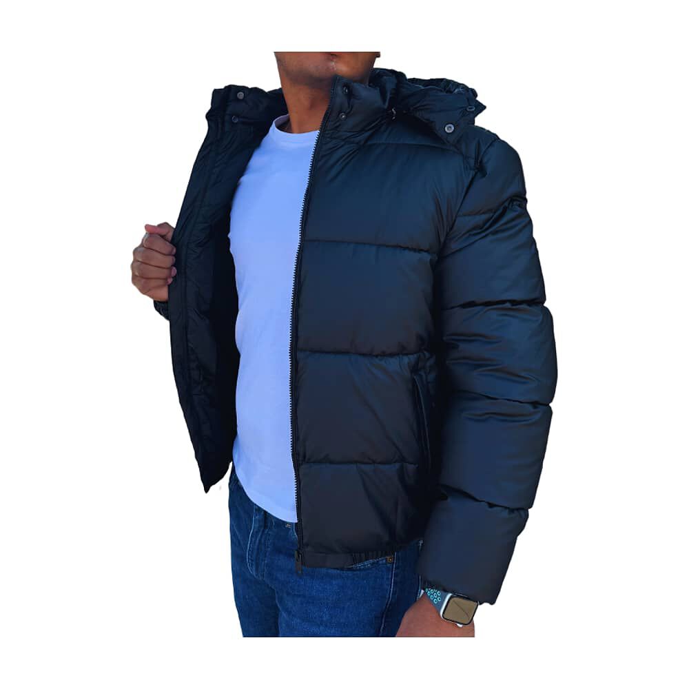 Chaqueta Parca Acolchada Impermeable Hombre image number 1.0
