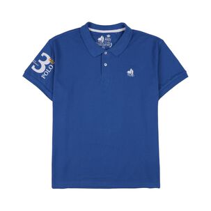 Polera Básica Manga Corta Cuello Piqué Hombre The King's Polo Club