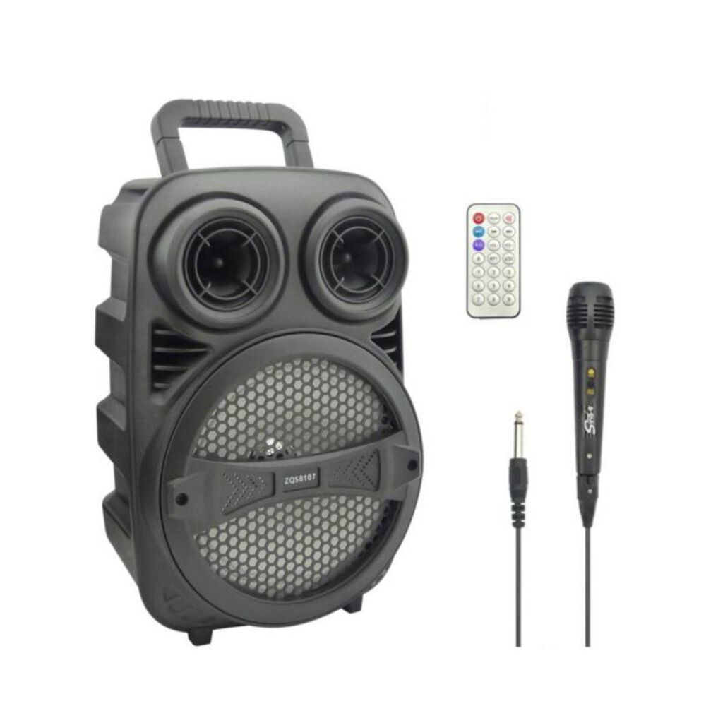 Parlante Karaoke Bluetooth Con Micrófono Control Remoto image number 3.0