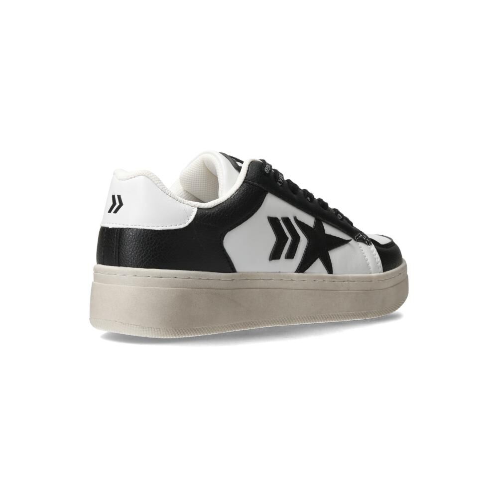Zapatilla Urbana Mujer Rolly Go Black image number 3.0