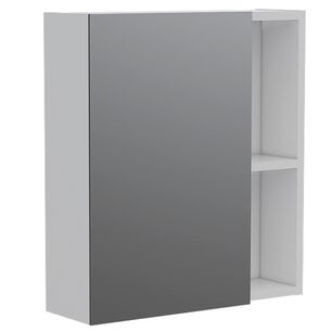 Mueble Botiquin De Ba&ntilde;o Con Espejo 49,7x45x12,5 Cm Blanco