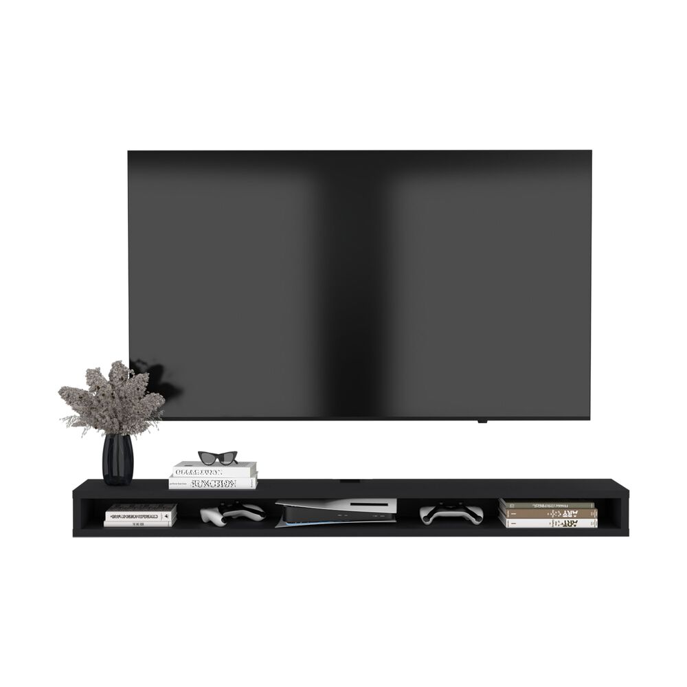 Repisa De Tv 75" Flotante 80x15x29,6 Cm image number 2.0