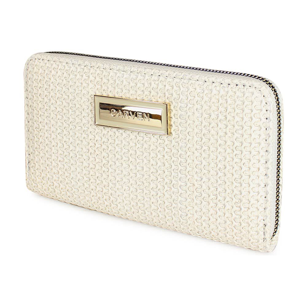 Billetera Mujer Lidia Beige Carven Paris image number 1.0