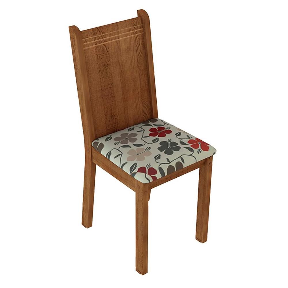 Juego De Comedor Exit Almendro / 4 Sillas image number 3.0