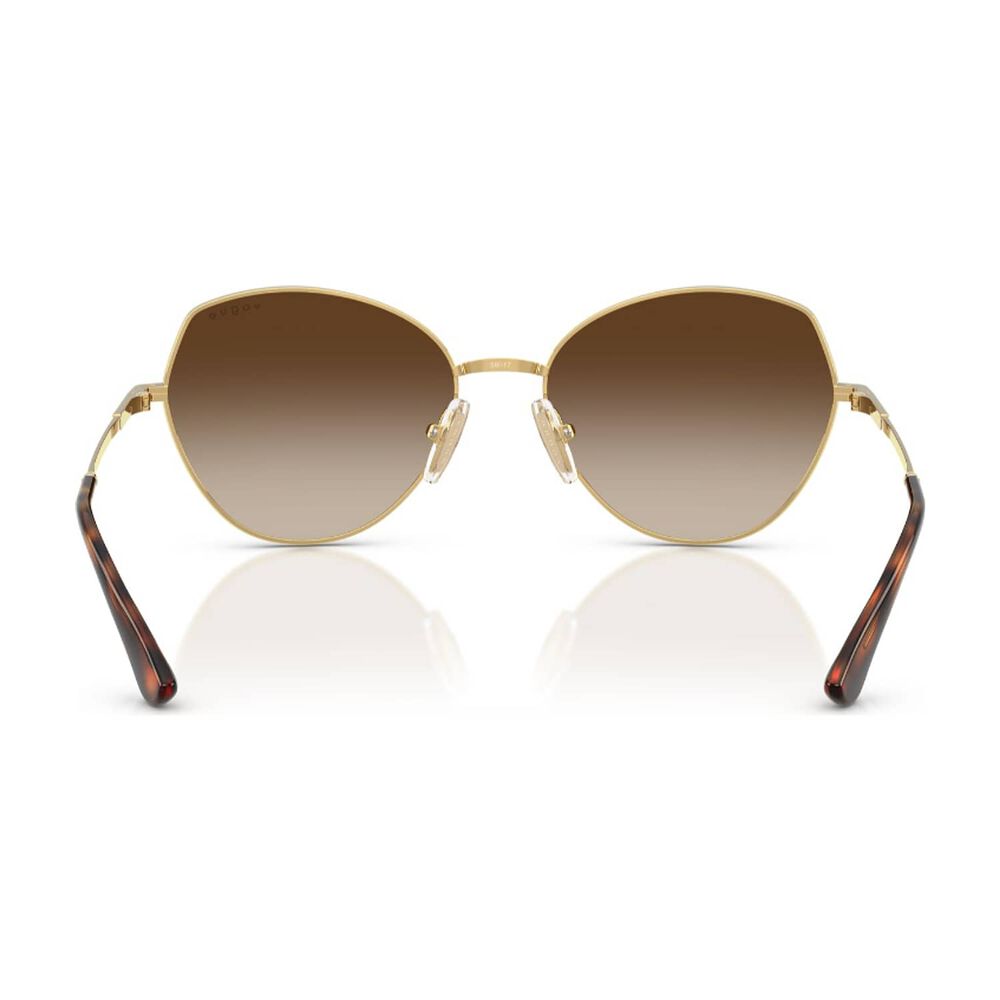 Lentes De Sol Dorado Degradados Vogue Eyewear image number 3.0