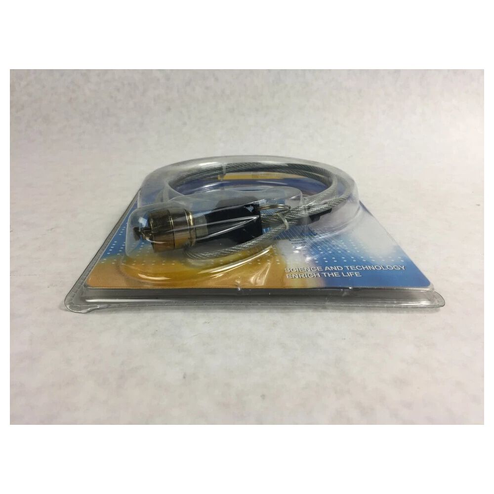 Candado De Cable De Seguridad Con Llave Para Notebook / F&k Technology image number 2.0