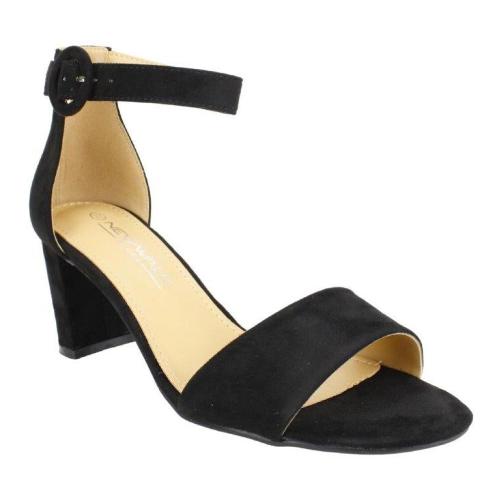 Sandalia Mujer New Walk Negro image number 0.0