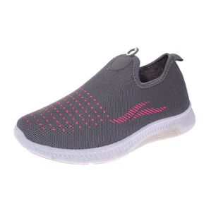 Zapatilla Piel Gris/rosa V&iacute;a Franca Art. 522003b0077plgrey