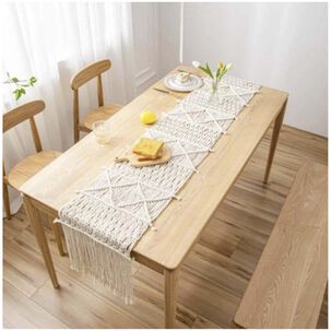 Camino De Mesa Macrame 35*220 Cm Mod08