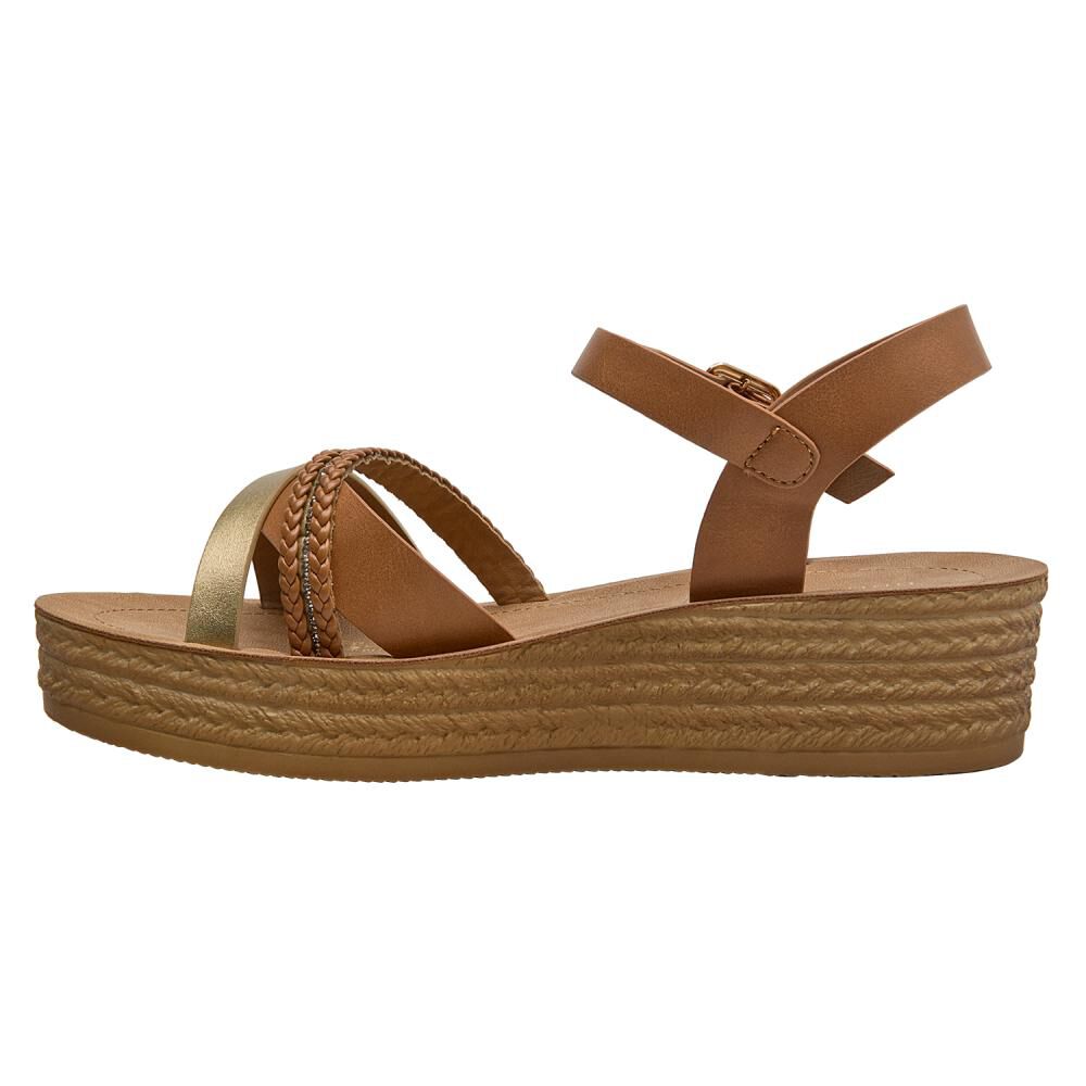 Sandalia Mujer Bruno Rossi Brm0112 Camel image number 3.0