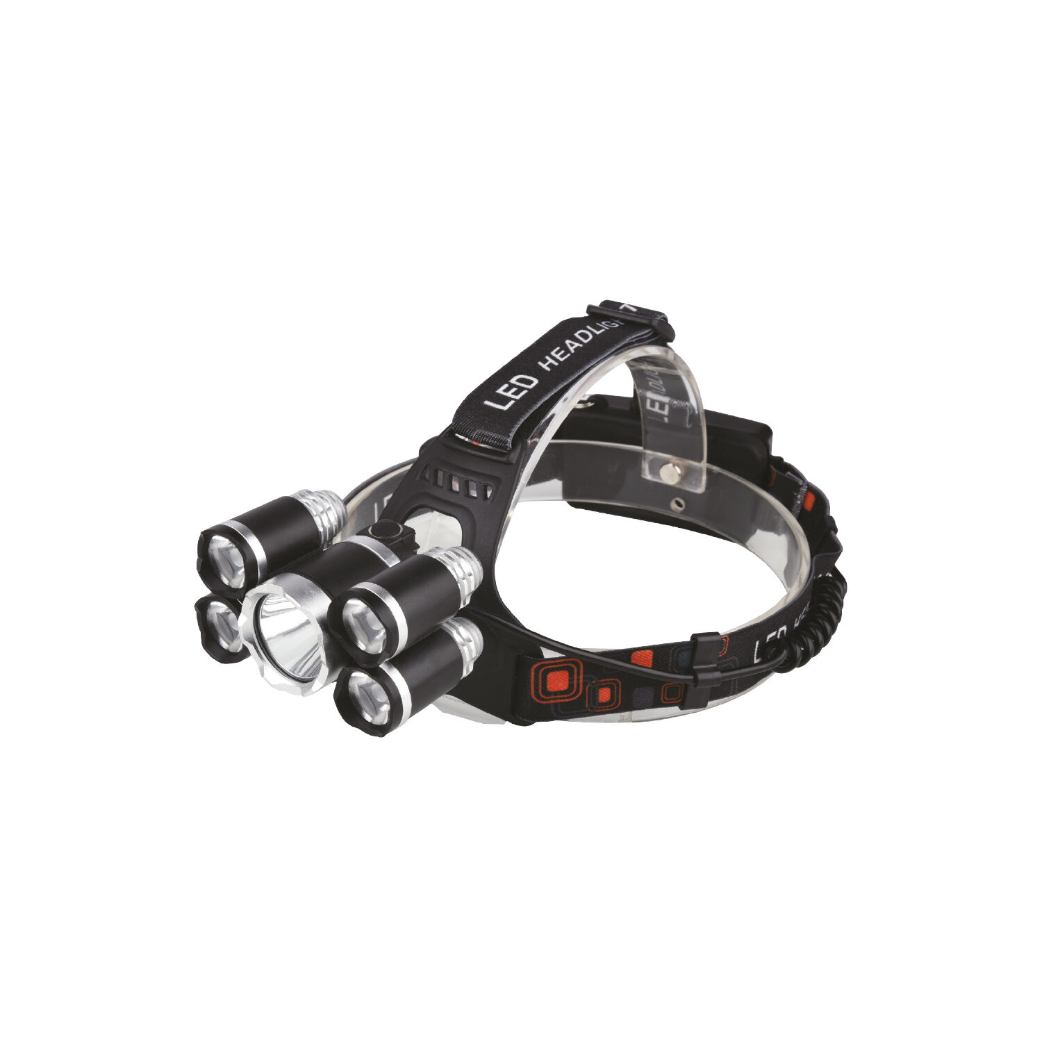 Linterna Led Cabeza 5 Luces Led Recargable - Ps image number 0.0