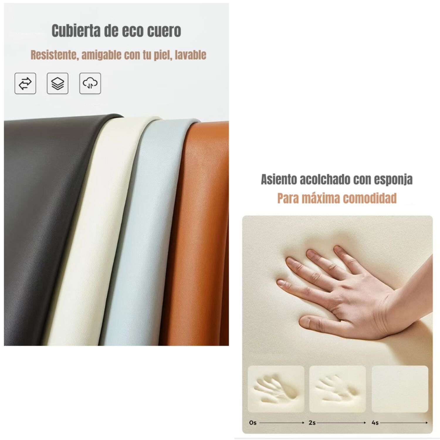 Pack 2 Sillas De Comedor Madera Caf&eacute; Family By Lubabycas image number 3.0