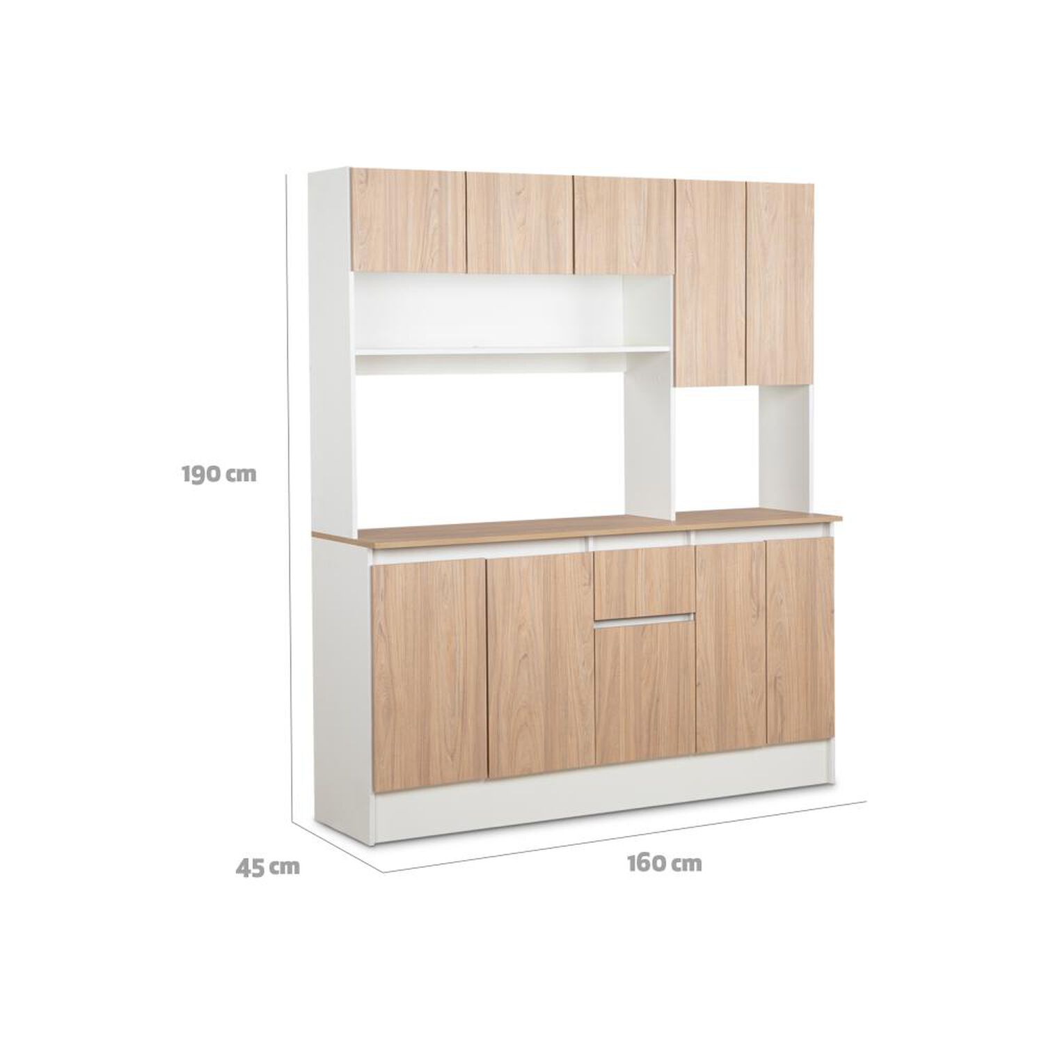 Mueble De Cocina Cic Catania / 10 Puertas / 1 Cajon image number 1.0