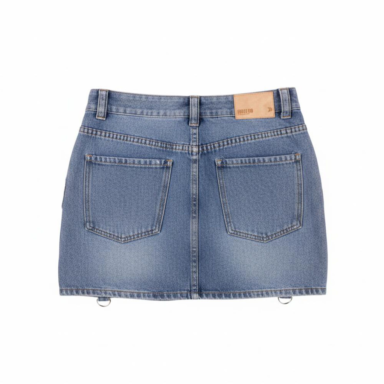 Falda Denim Mujer Rolly Go image number 1.0