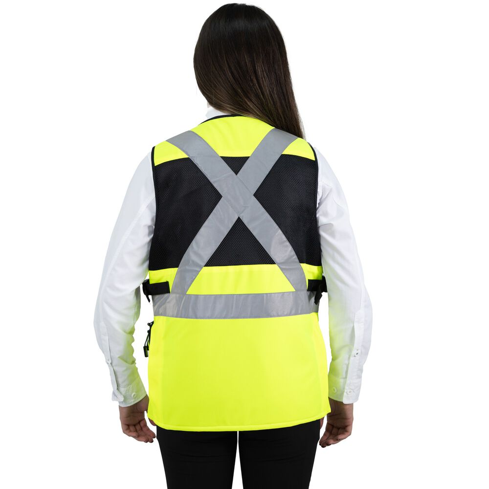 Chaleco Geologo Alaska Xpert Amarillo Mujer image number 3.0
