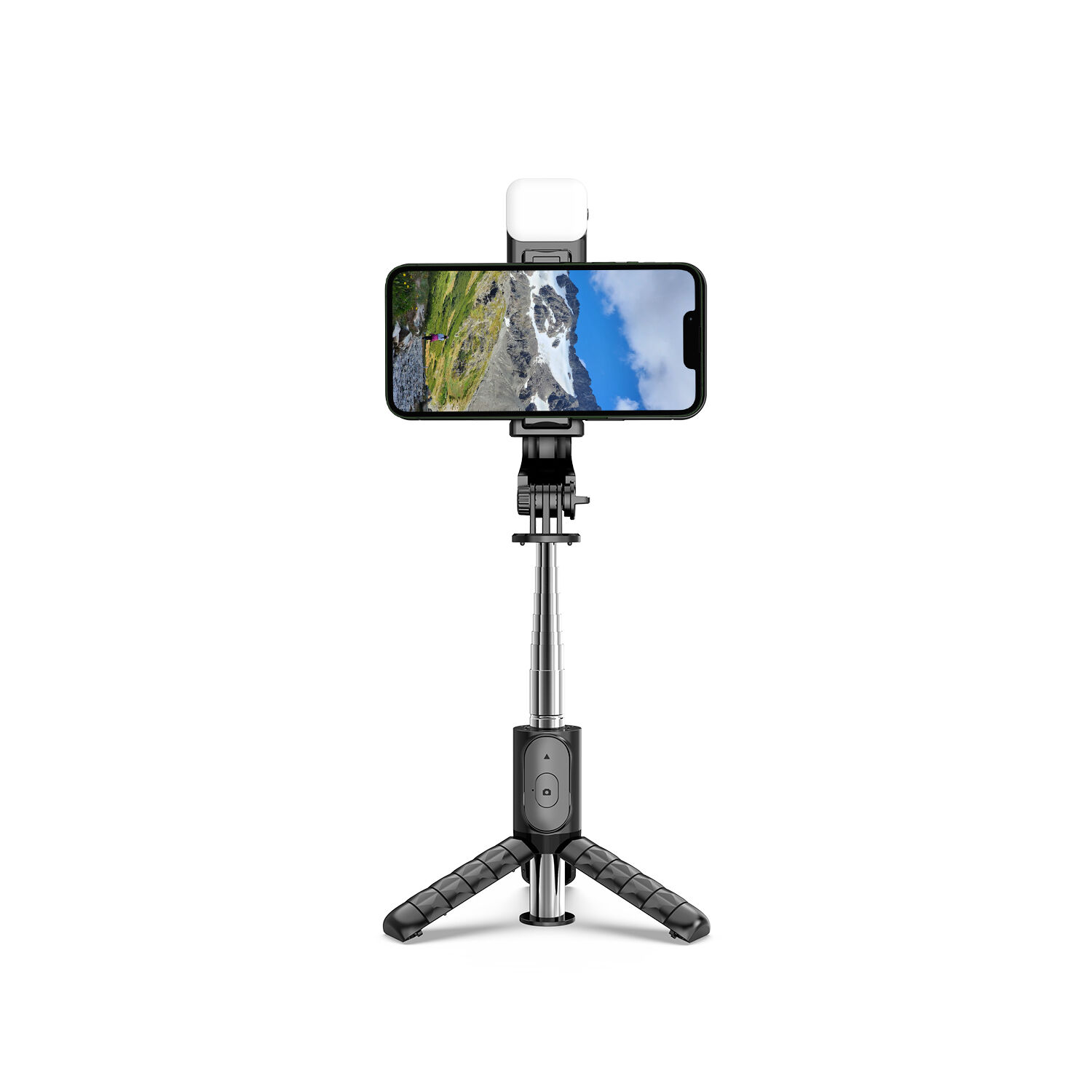 Bast&oacute;n Selfie Tr&iacute;pode Con Luz Led Y Control Remoto Bluetooth Q11s image number 2.0