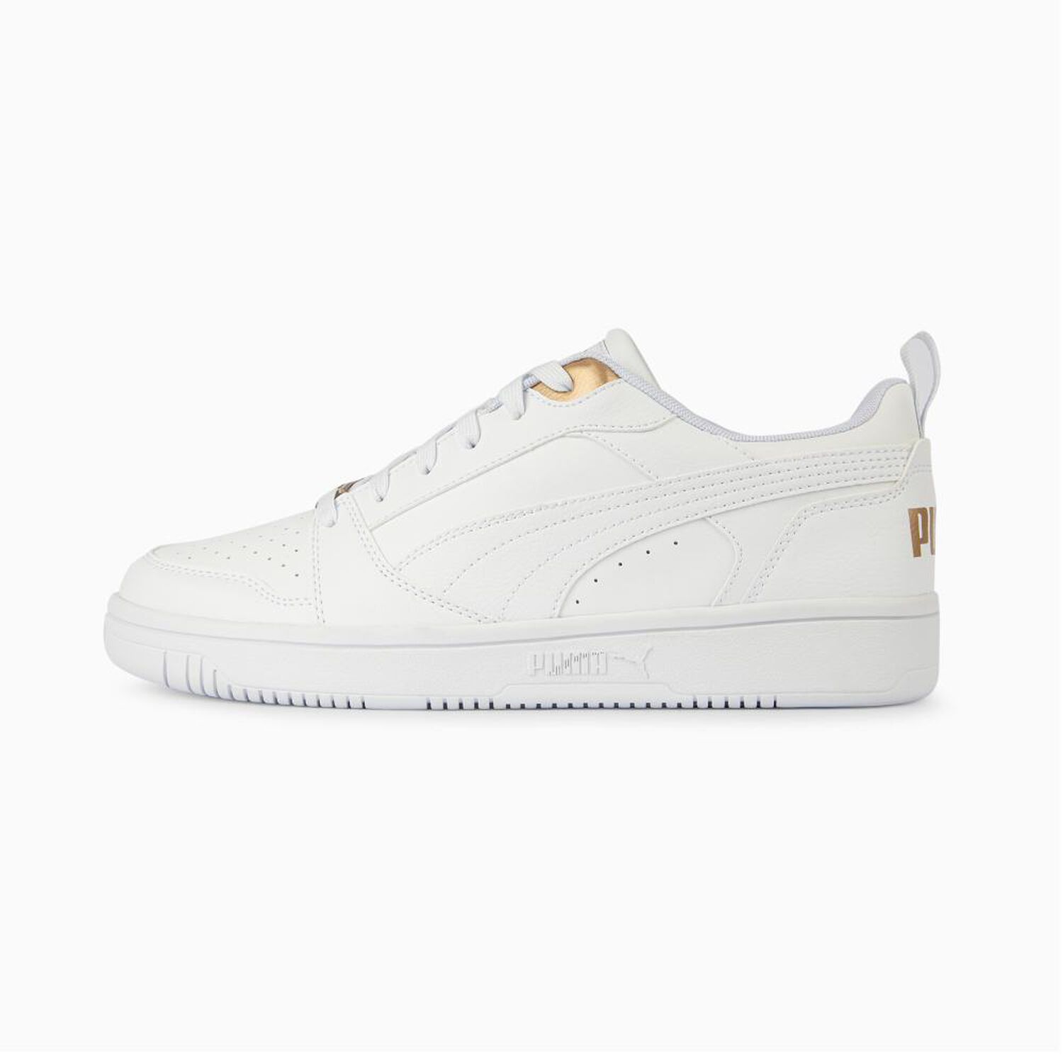 Zapatilla Urbana Mujer Puma Rebound V6 Low Bling Blanco image number 1.0