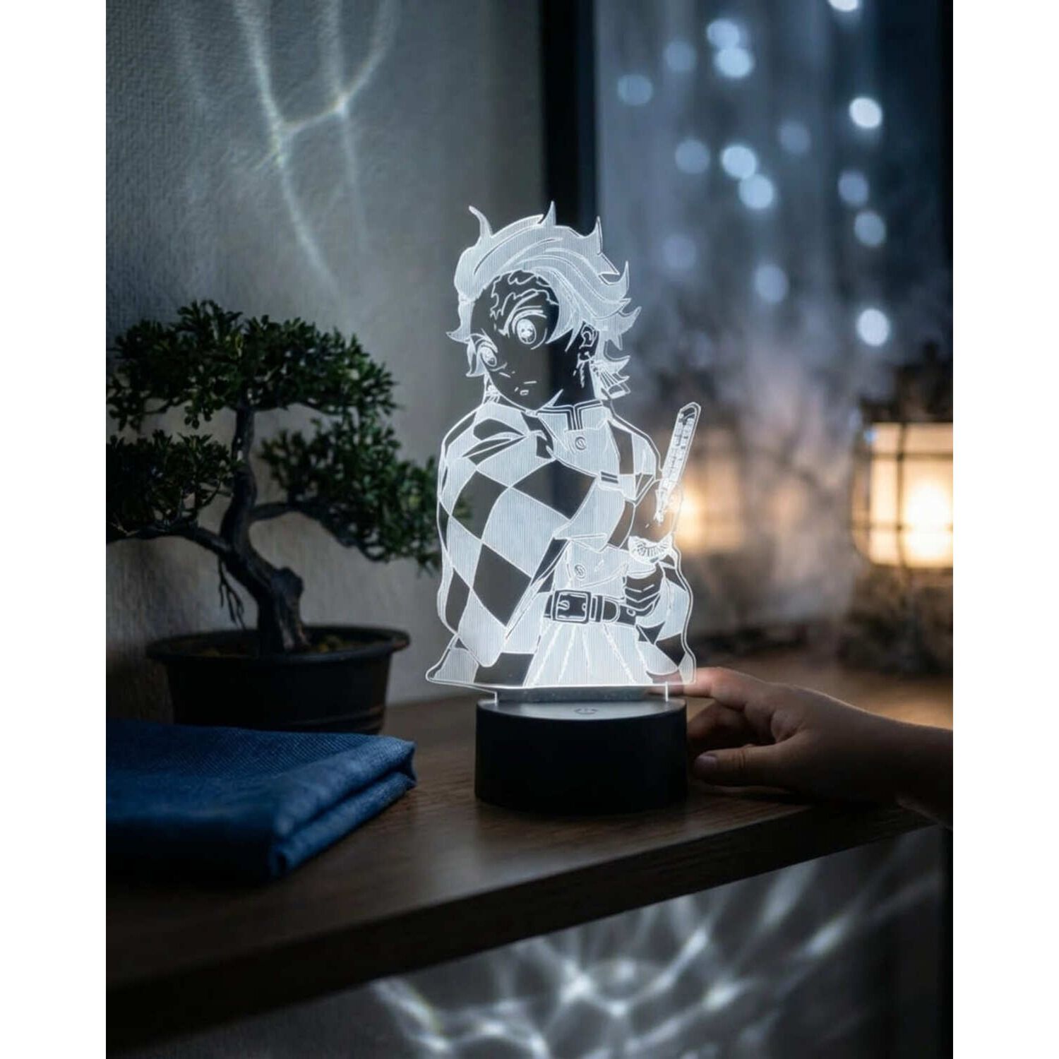 L&aacute;mpara 3d Tanjiro Kamado- Kimetsu No Yaiba image number 5.0