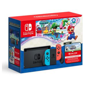Consola Nintendo Switch 1.1 Neon + Super Mario Bros Wonder + 3 Meses NSO