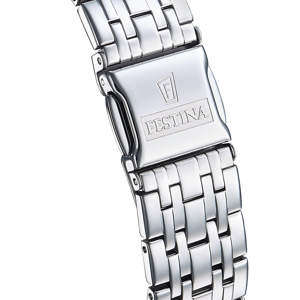 Reloj F20045/4 Festina Swiss Negro Hombre Acero Clásico image number 1.0