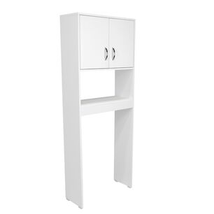 Estante Organizador Wc 2 Puertas Fm-013b - Blanco