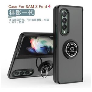 Carcasa Forro Samsung Galaxy Z Fold4 Con Aro E Iman Soporte
