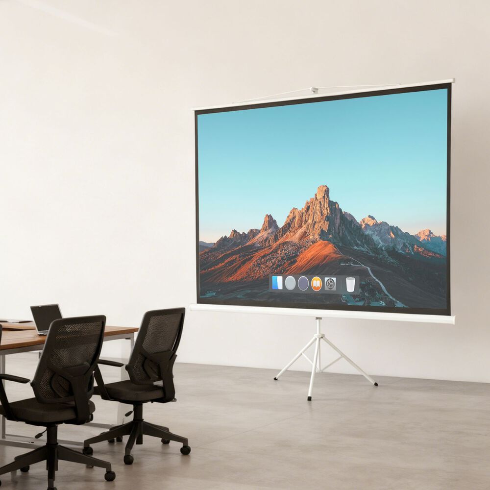 Pantalla Para Proyector - Con Tr&iacute;pode 100" 4:3 Sbrtp100 Brasforma image number 0.0