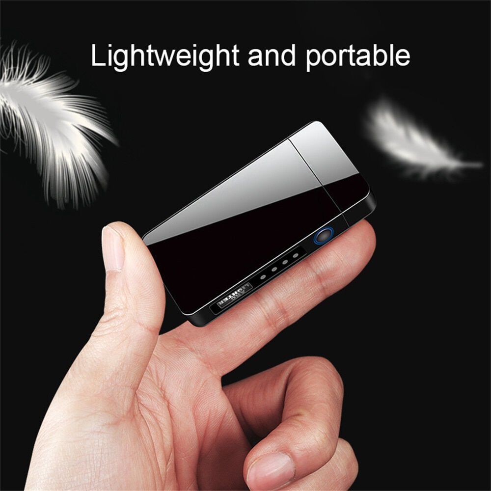 Encendedor Electrico Recargable Usb Laser Lighter Mechero Catalitico Plasma Antiviento image number 4.0